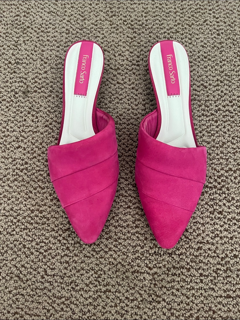 Franco starto pink mules